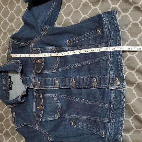 Dark Denim jean jacket - Picture 4 of 6